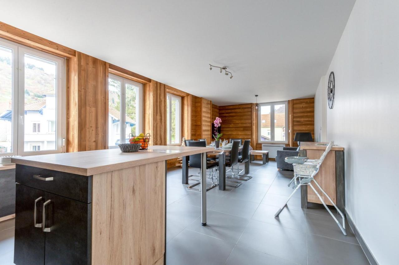 Ferienwohnung Ourea - Duplex Avec Balcon La Bresse Exterior foto